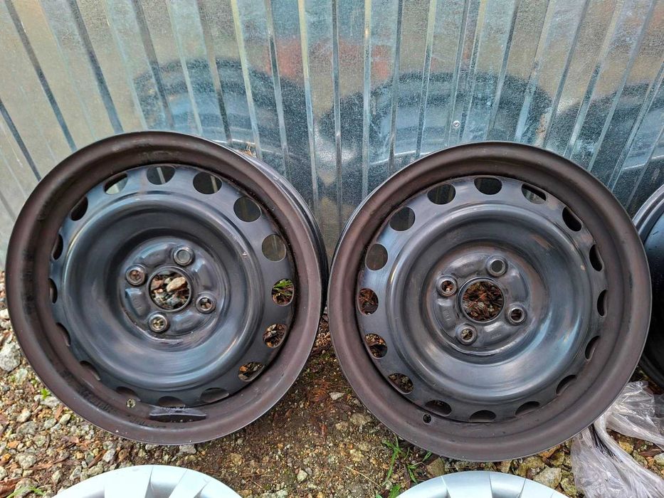 4X100 Felgi Stalowe TOYOTA YARIS III 15 Cali + Nakrętki + Ori Kołpaki