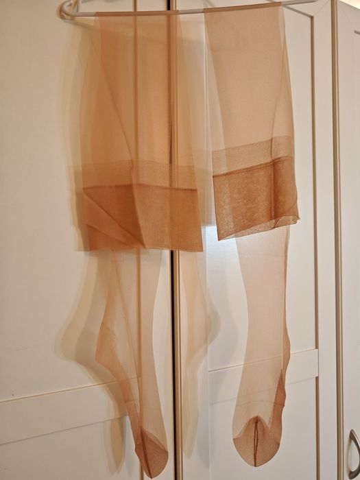 Pończochy nylonowe do pasa Retro Vintage