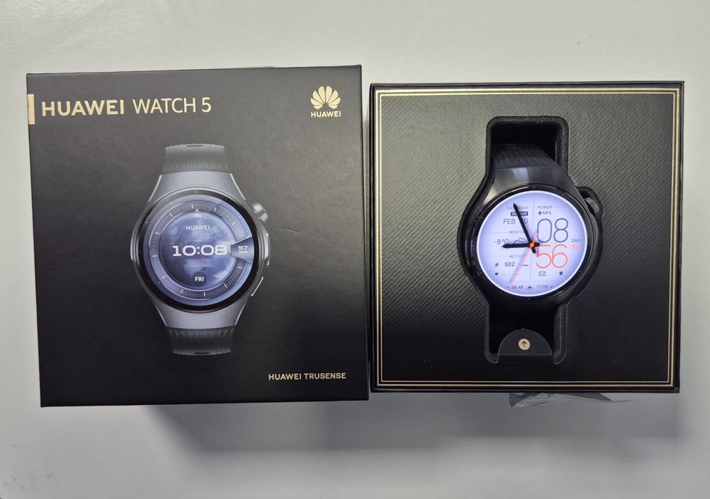 Smartwatch HUAWEI Watch 5 Active 46mm Czarny ESIM paragon