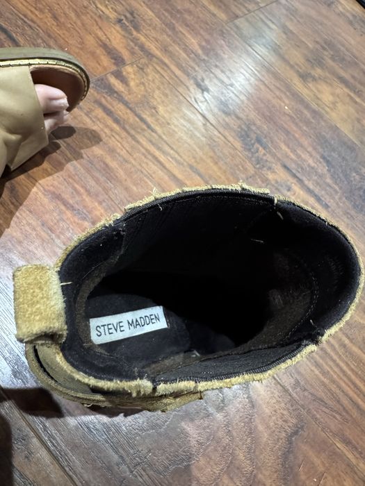 Skórzane kowbojki Steve Madden