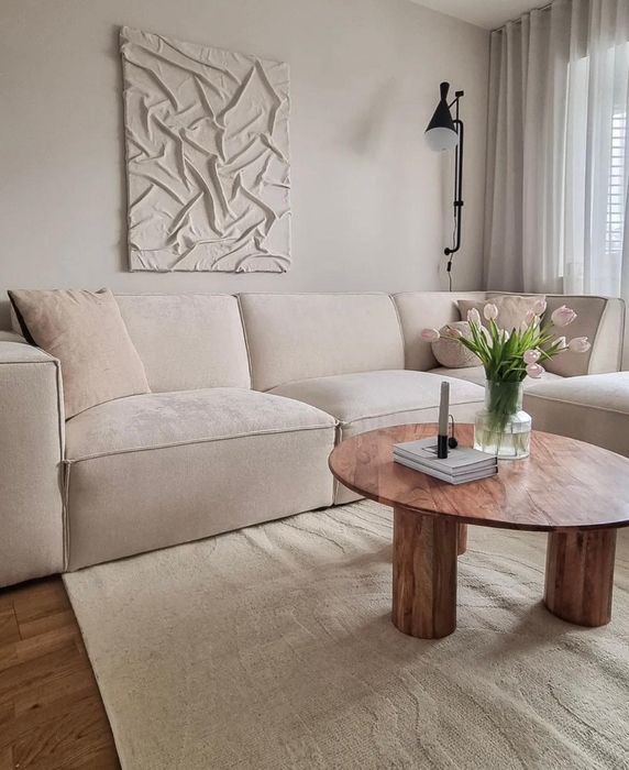 Mesa centro de madeira