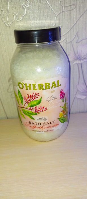 Соль для ванн O'Herbal