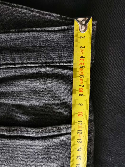 Levis 512 Ciemno-SZARE jeansy elastyczne W33 L32 dopasowane JAK NOWE