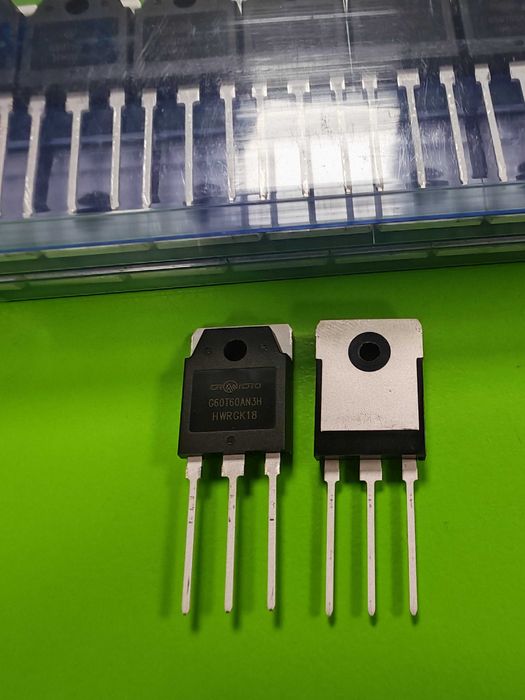 Транзистори G60T60AN3H, IGBT Оригінал для інверторів/зарядних станцій