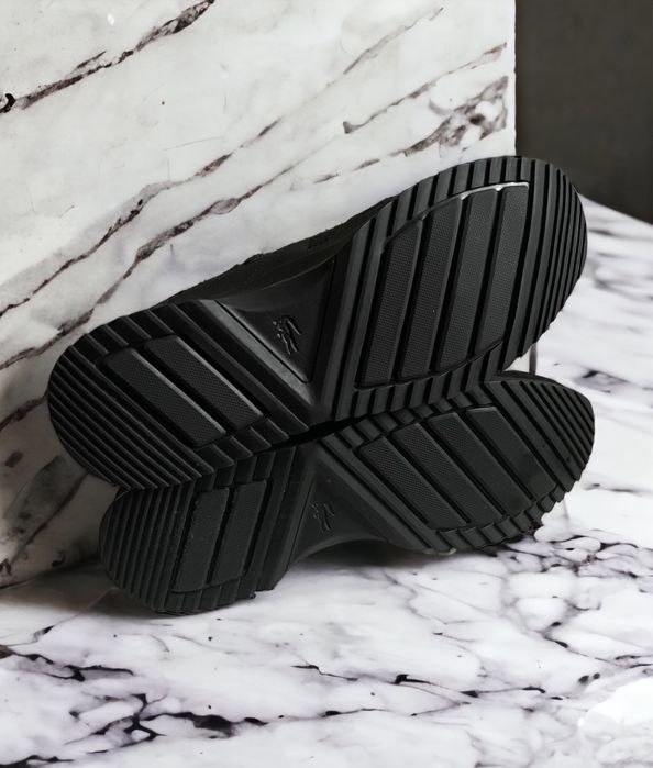 29 29.5 см 10.5 11 us 44 45 Lacoste run Breaker ботинки чоботи черные