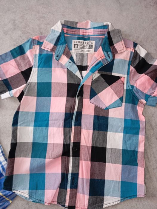 Zestaw lato dwie koszule z krótkim rękawem