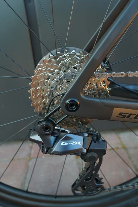 8.6кг! Di2 GRX825 | Scott ADDICT Gravel 10 (M) карбон вілсет Fulcrum Rapid RED
