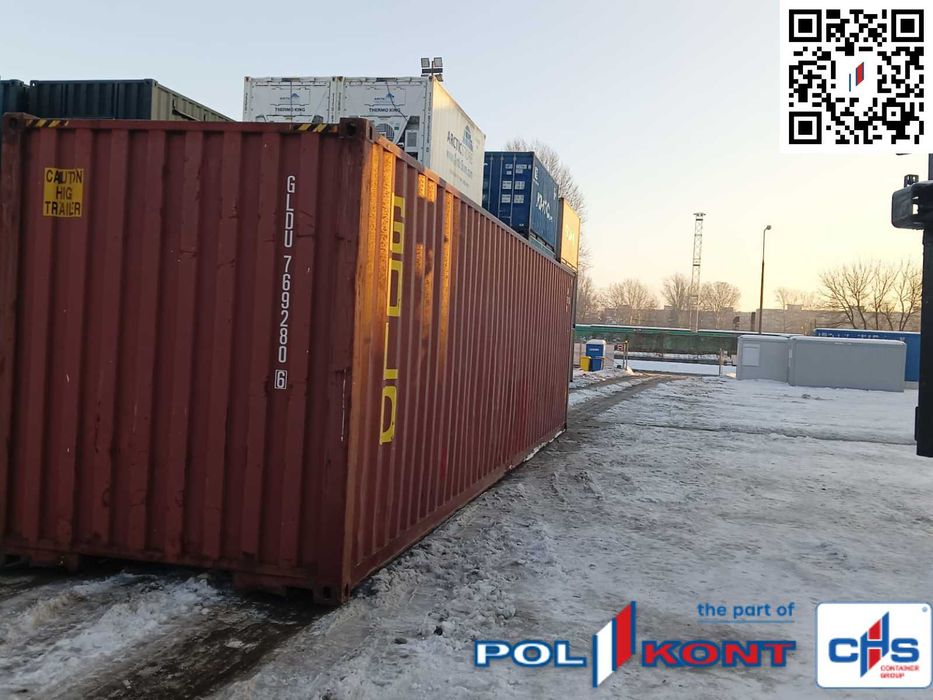 SPRZEDAM UŻYWANY Kontener morski magazynowy 40'HC CW  - VY