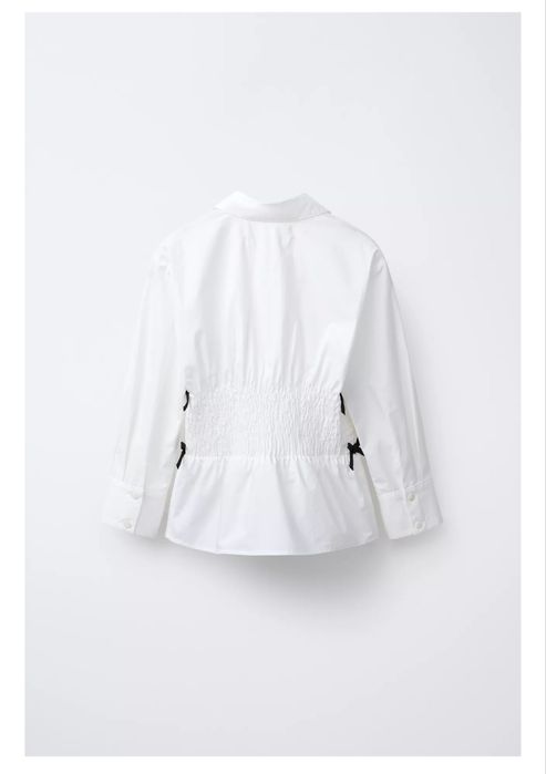 Сорочка з резинками і бантиками zara 6-7 122 см