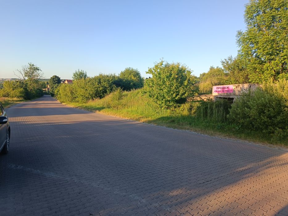 Продаж земельної ділянки під забудову 25сот. Давидів.Без комісії