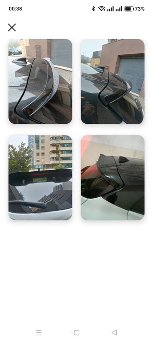 Spoiler traseiro para Toyota Corolla