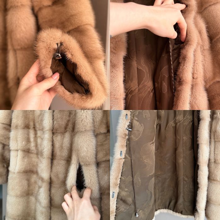 Натуральна норкова шуба HangFat S