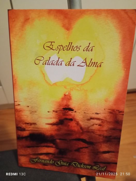Livro " Espelhos da calada alma"