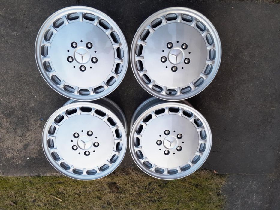 Felgi aluminiowe 15 Gullideckel w124,w201 mercedes 7Jx15 et 44
