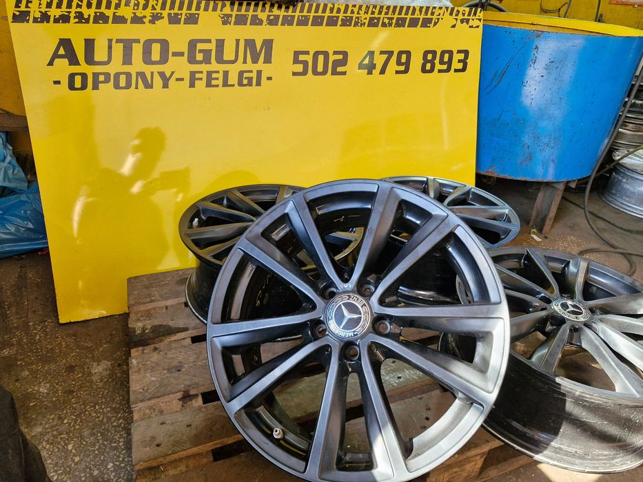 Alufelgi 5x112 18 Mercedes-Benz A-Klasa b-Klasa CLA OE 7.5"x18" ET52
