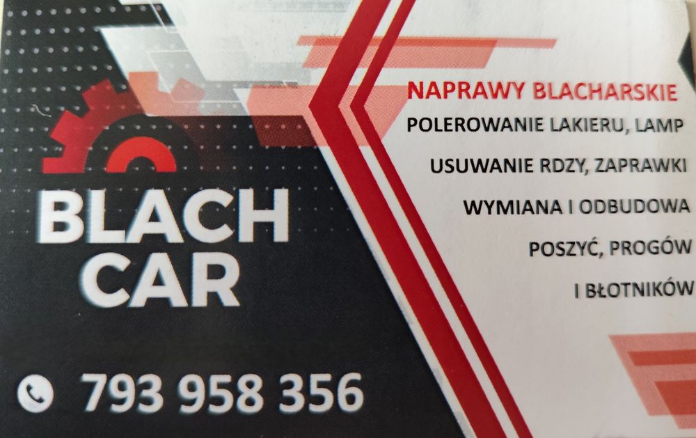 Naprawy blacharsko-lakiernicze