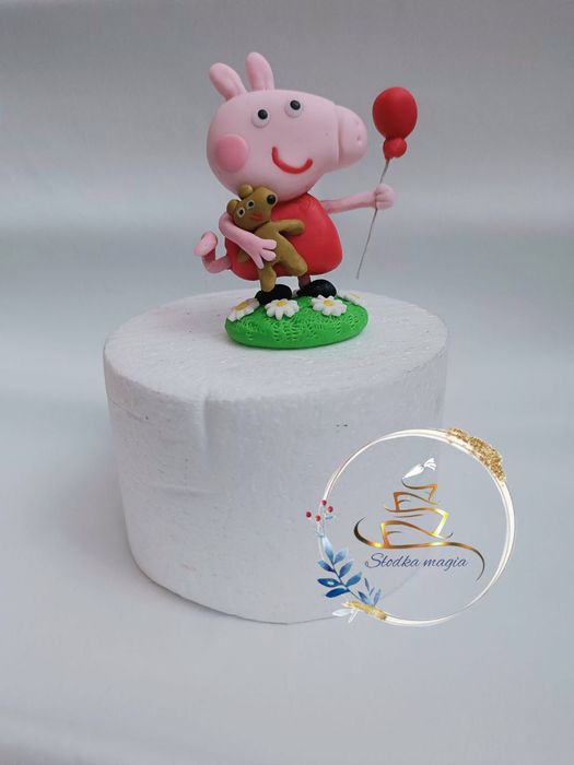 Świnka Peppa z masy cukrowej na zamówienie