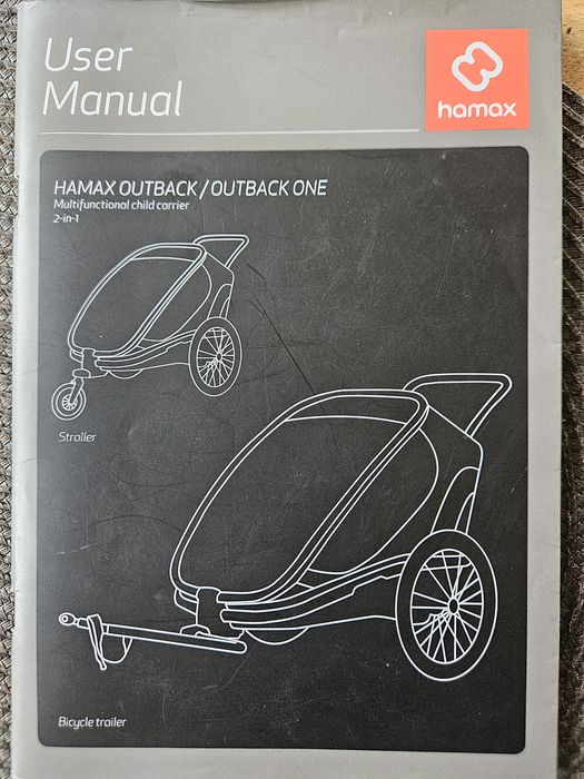 Przyczepka rowerowa Hamax Outback