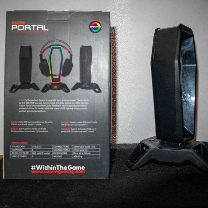 Suporte para Headset Ozone Portal RGB – Como novo