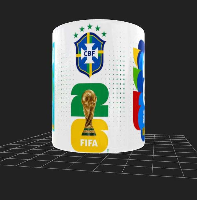 Campanha Canecas para o Mundial para os Fãs de Cristiano Ronaldo e do Stitch , dá para personalizar com a pessoa + oferta na compra de 4 unidades