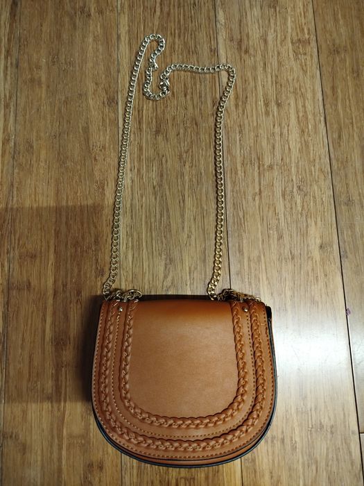 Torebka damska brązowa na ramię