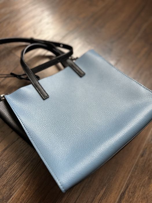 Сумка Marc Jacobs Mini Grind Colorblock синя — zdjęcie 3