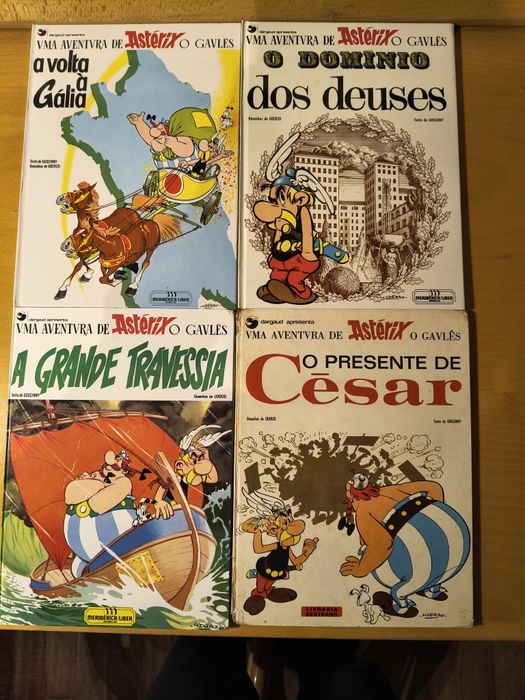 12 livros de Astérix