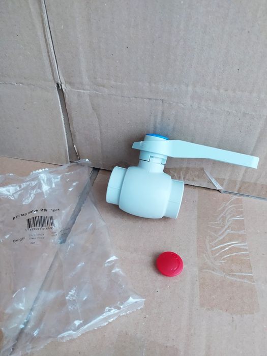 Кран шаровый полипропиленовый