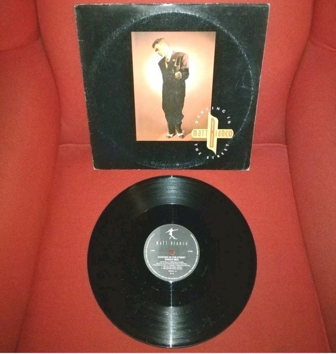 Matt Bianco - Dancing In The Street Disco Vinil 12" 45 RPM Maxi 1986