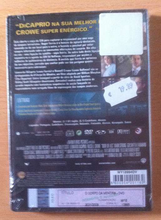 dvd leonardo di caprio novo embalado