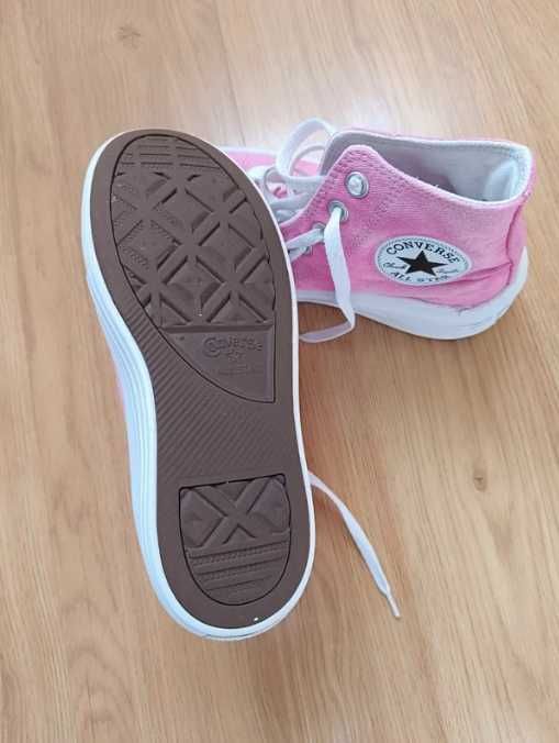 Tenis All Star plataforma Rosa