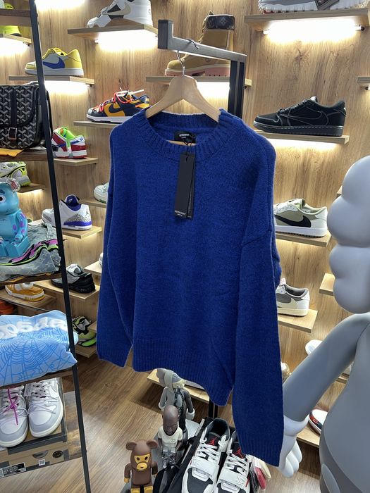‼️Знижка‼️ Светр Represent MOHAIR Blue Logo