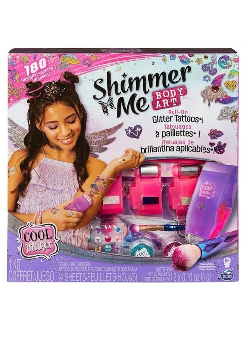 Набір для дівчинки тату боді-арту  Cool Maker Shimmer Me Land of Toys