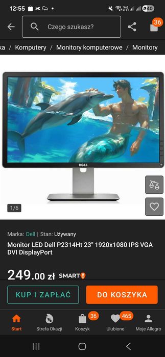 Monitor Dell P2314Ht