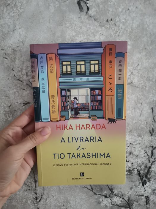 Livro A Livraria do tio Takashima de Hira Harada - Best Seller Japonês