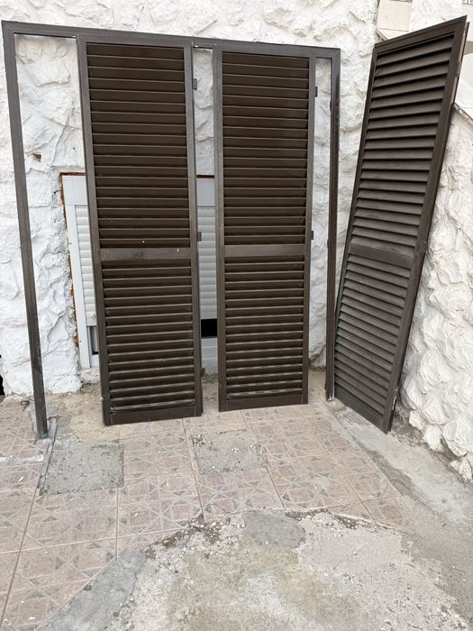 Portal em aluminio 3 portas
