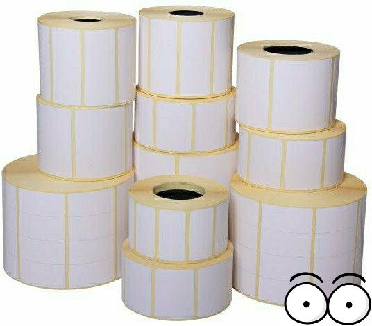 Термоэтикетка, термоетикетка,етикетка,самоклейка,касова, стікери