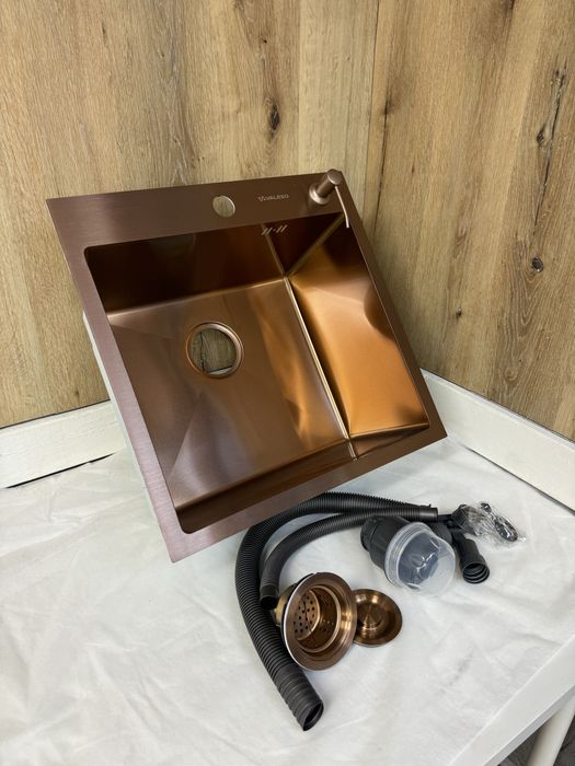 50*50 МИЙКА  МІДНА HANDMADE (3,0/0,8)