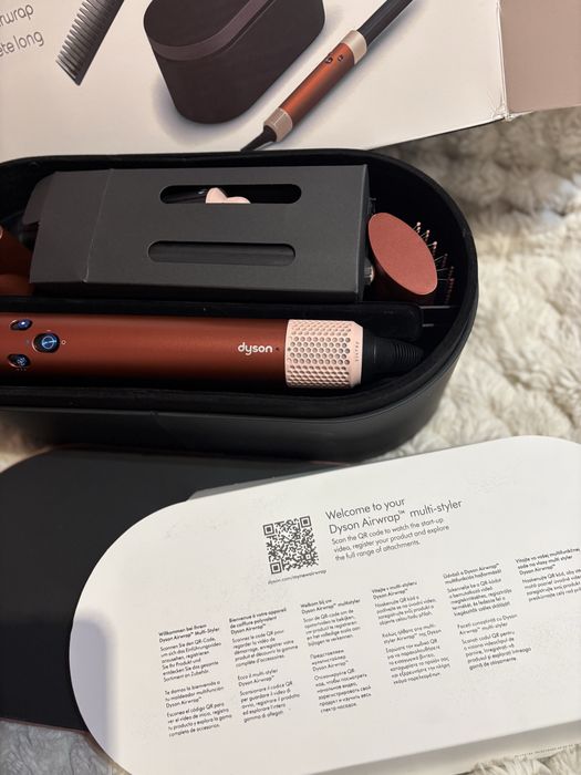 Dyson airwrap suszarka Strawberry bronze / truskawkowy / czerowny