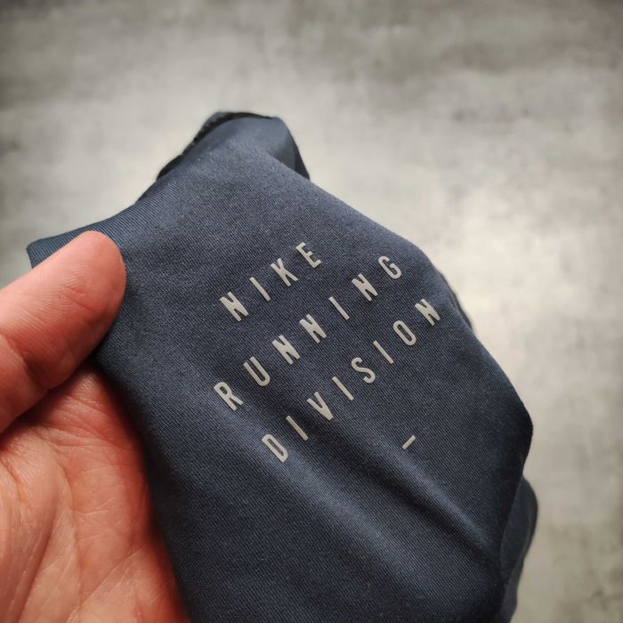 MĘSKA Elegancka PREMIUM Granatowa Koszulka Sport Dri-Fit Nike Running