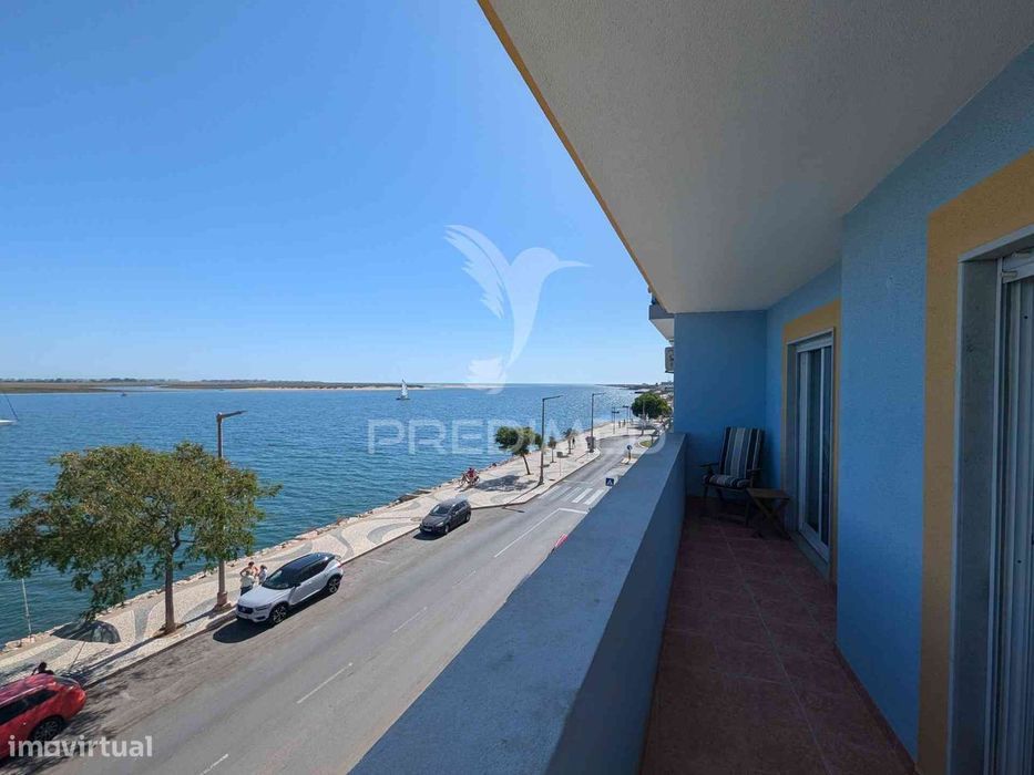 Apartamento T2 mobilado, vista de rio, arrendamento anual