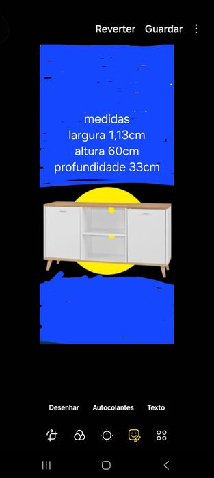 Vendo dois moveis de sala para tv. Cada movel 60€.