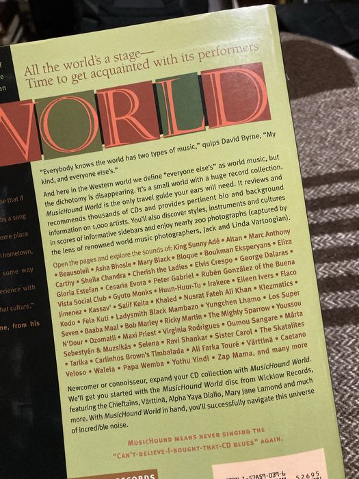 Livro Dicionário Guia World Music