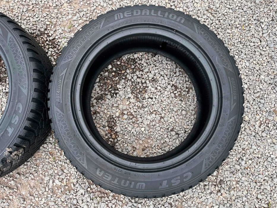 Opony 215/55R17 Medallion CST Winter Zima 2sztuki 7,44mm bieżnika