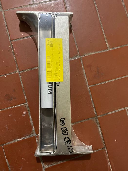 Suportes de prateleira Ikea– 28 cm –Alumínio escovado