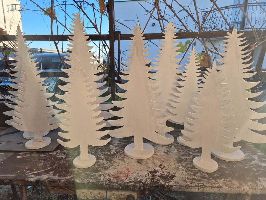 Szopka bożonarodzeniowa Duża Drewniana Światełka, nr 10