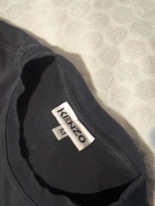 Черная футболка Kenzo