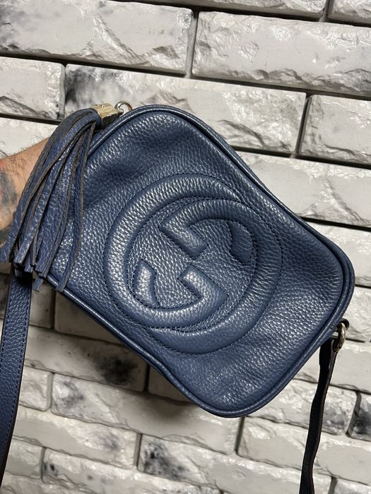 Gucci  Soho Small Disco оригинал сумка кожаная