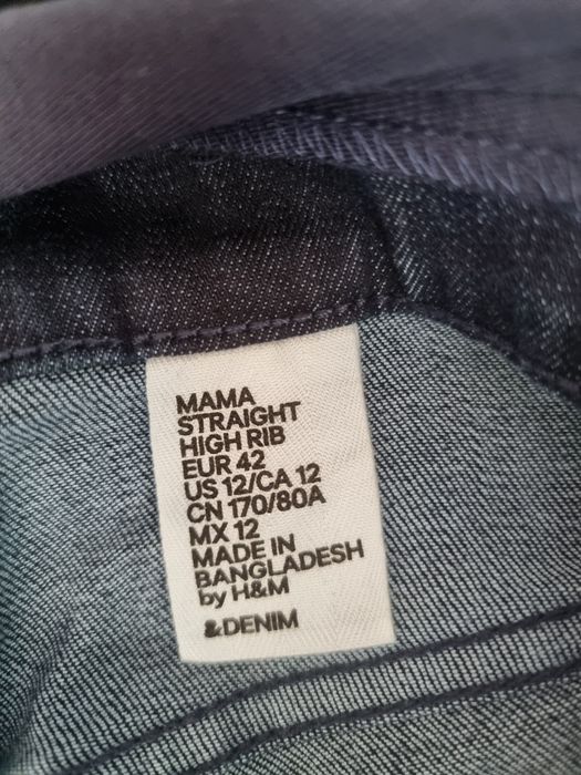 Джинси для вагітних H&M 42р