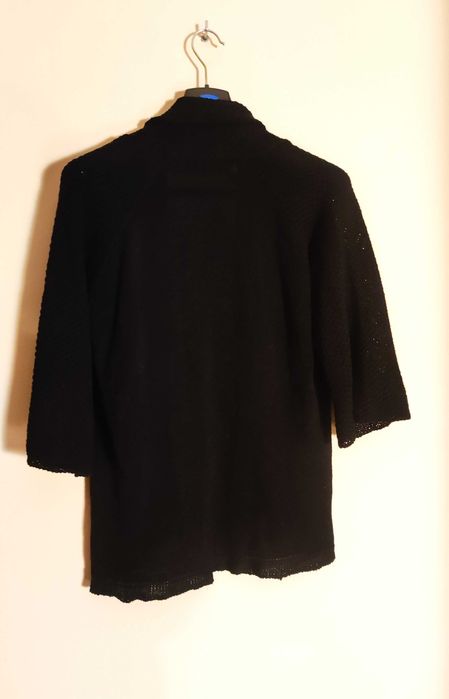 Kappahl czarne kimono krótki kardigan , narzutka S M L